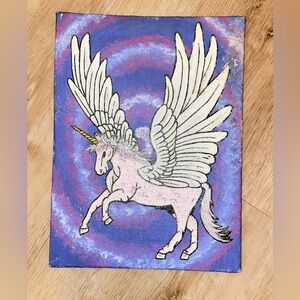Magical horse hand painting